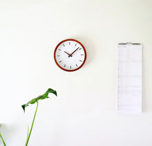 Load image into Gallery viewer, Driini Modern Wood Analog Wall Clock - (12")