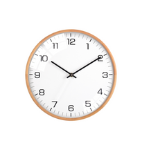 Load image into Gallery viewer, Driini Analog Dome Glass Wall Clock (12", White)
