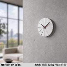 Load image into Gallery viewer, Driini Staircase Modern Wall Clock (White)