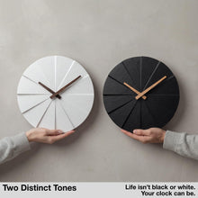 Load image into Gallery viewer, Driini Staircase Modern Wall Clock (White)
