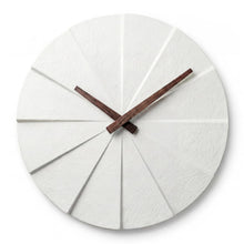 Load image into Gallery viewer, Driini Staircase Modern Wall Clock (White, 12.5 in)