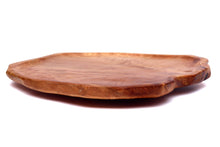 Load image into Gallery viewer, Driini Premium Handmade Root Wood Lazy Susan Turntable Organizer - Large Rustic Wooden Serving Platter Cheese Board (16")