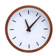 Load image into Gallery viewer, Driini Modern Wood Analog Wall Clock - (9")