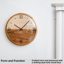 Load image into Gallery viewer, Driini Analog Dome Glass Wall Clock - (12")