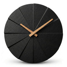 Load image into Gallery viewer, Driini Staircase Modern Wall Clock (Black, 12.5 in)