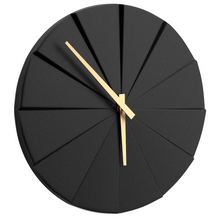 Load image into Gallery viewer, Driini Staircase Modern Wall Clock (Black)
