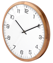 Load image into Gallery viewer, Driini Analog Dome Glass Wall Clock (12&quot;, White)